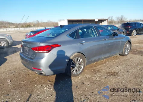 2016 Hyundai Genesis 3.8 из США, поврежденный, VIN KMHGN4JE8GU126476